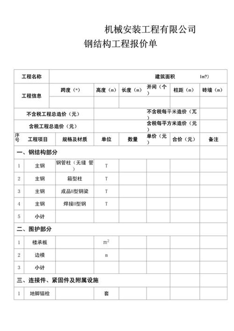 钢结构加工行业：前沿动态与发展趋势